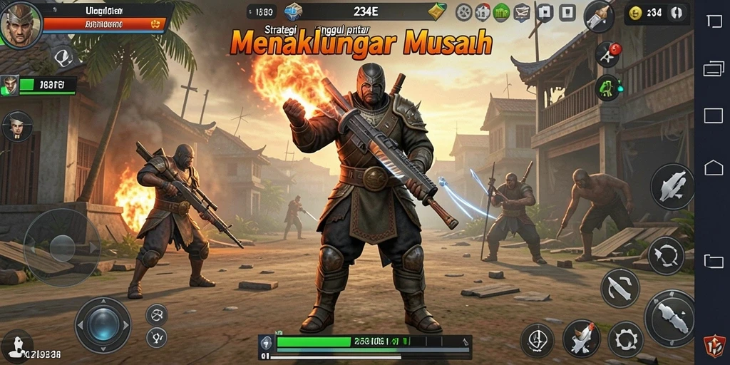Tangkapan layar gameplay menarik dari 234E yang menunjukkan strategi yang mendalam.
