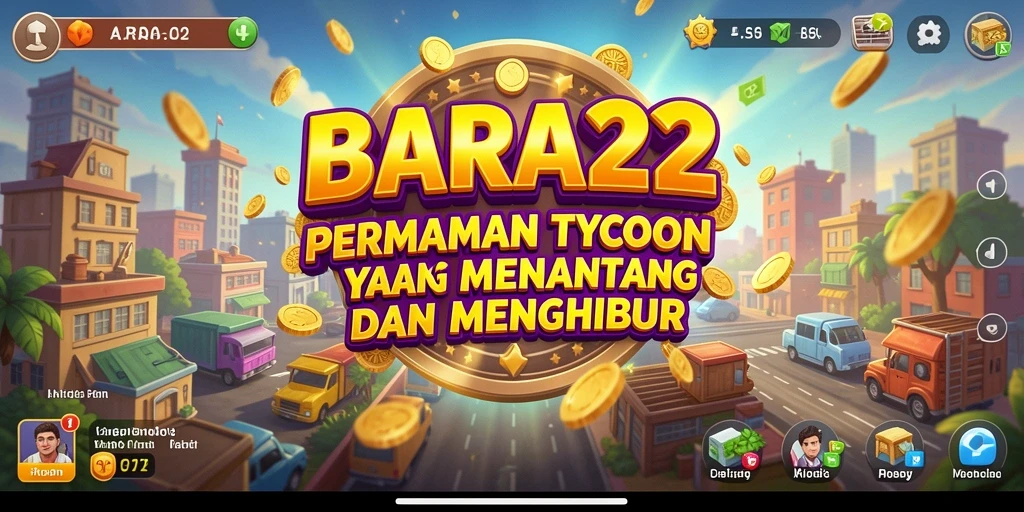 Tampilan gameplay yang seru dan penuh strategi dari BARA22.