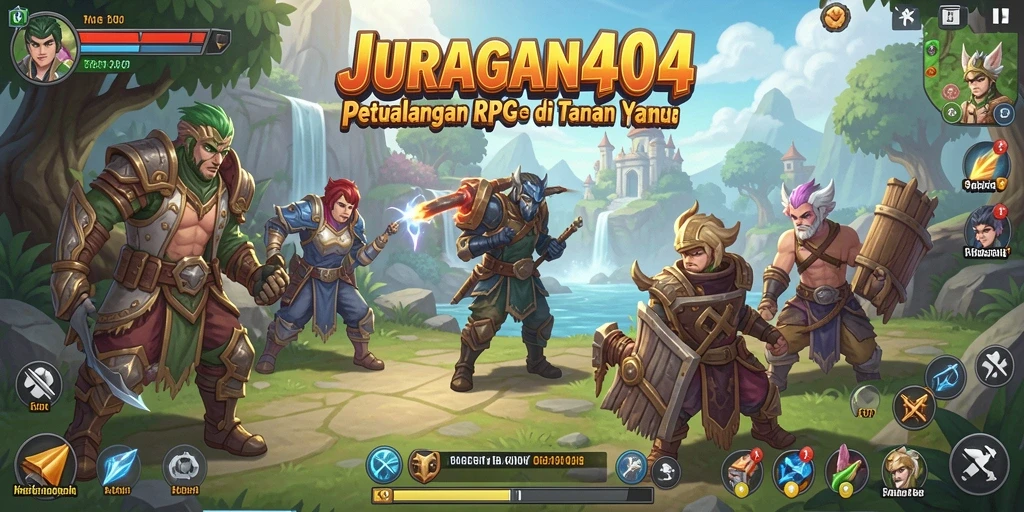 Tampilan gameplay JURAGAN404 yang menarik dan mendalam.