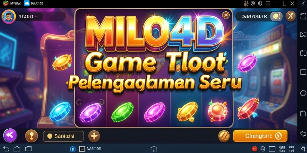 Tangkapan layar gameplay MILO4D yang menampilkan keseruan bermain Slot.