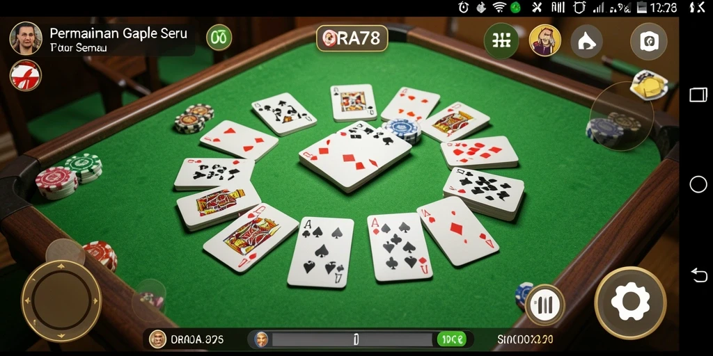 Tampilan gameplay seru dalam ORA78 yang menggugah semangat