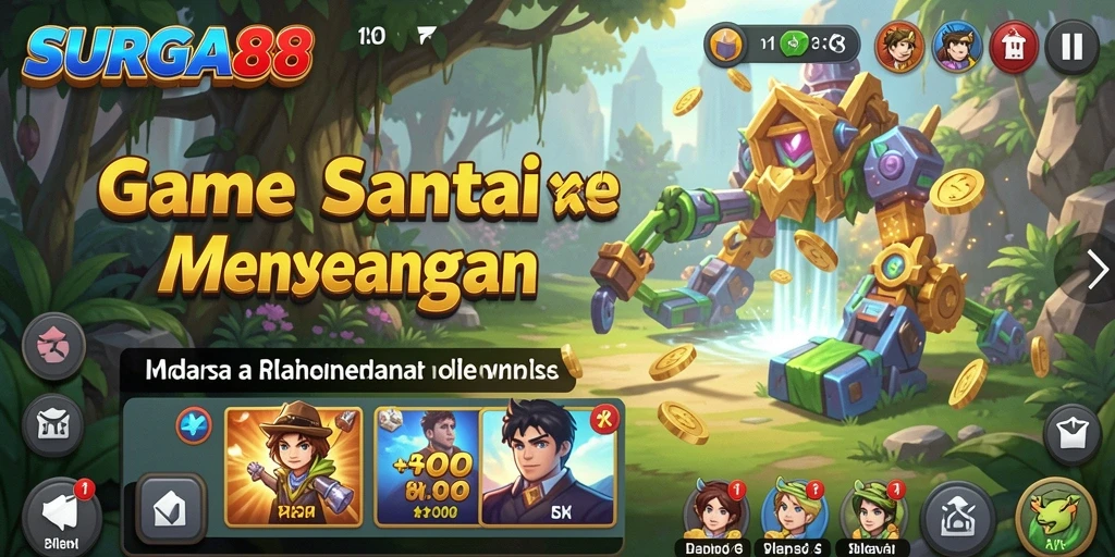 Gameplay <strong>SURGA88</strong> yang seru dan menghibur dengan berbagai mini game.